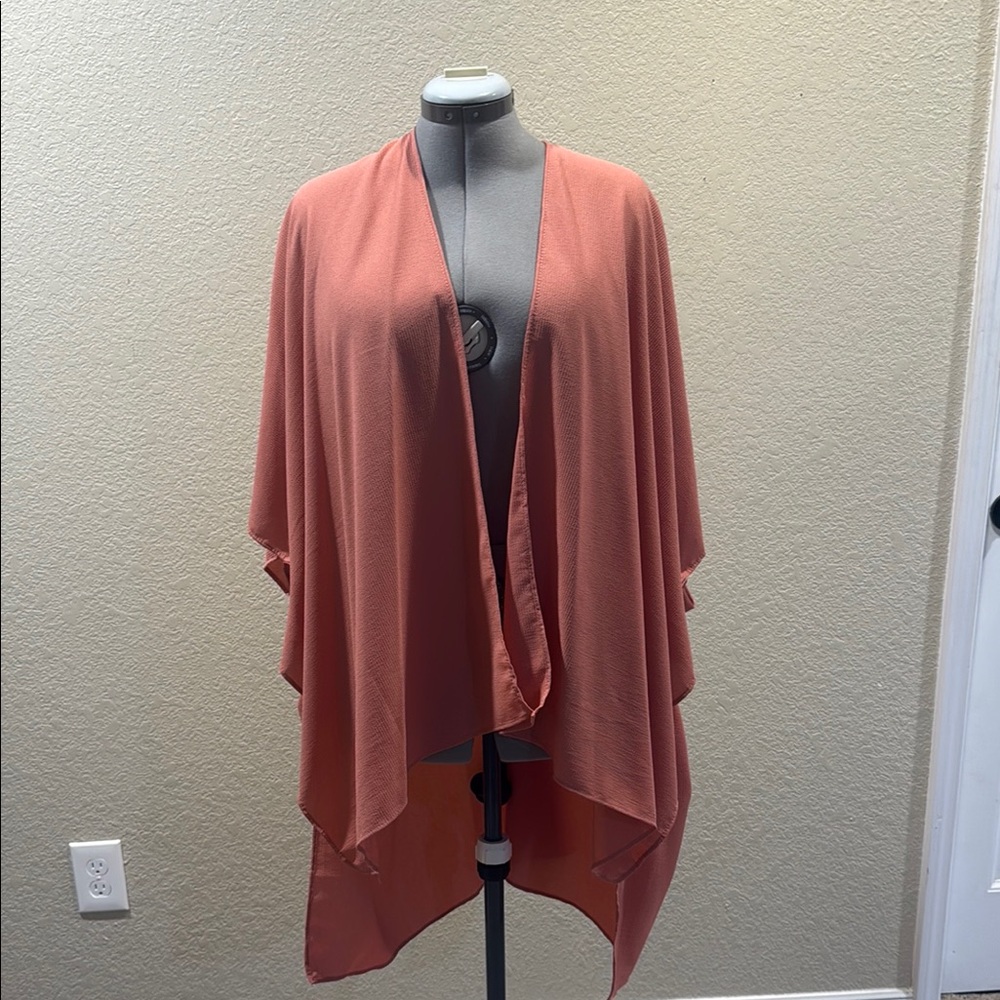 Elegant Coral Women's Wrap